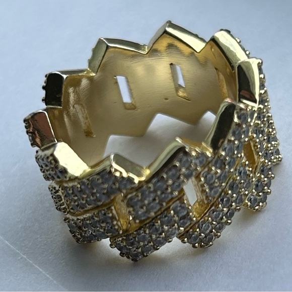 Ice mob Cuban ring - Picture 2 of 7